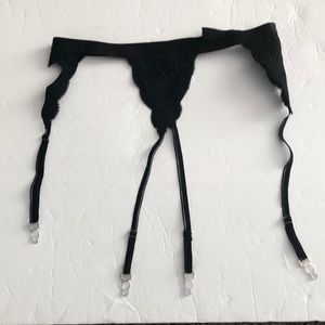 Black Garter Belt SZ S Unbranded